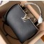 Louis Vuitton Capucines PM Bag Python Handle and Flap N95382 Black