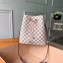 Louis Vuitton Damier Azur Canvas NeoNoe Bucket Bag N40151 Pink