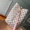 Louis Vuitton Damier Azur Canvas NeoNoe Bucket Bag N40151 Pink