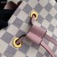 Louis Vuitton Damier Azur Canvas NeoNoe Bucket Bag N40151 Pink