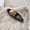 Chanel Chain and Leather Slipper Sandals Mules Gold 2019