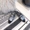 Chanel Chain and Leather Slipper Sandals Mules Silver 2019