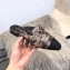 Chanel Chain and Leather Slipper Sandals Mules Bronze 2019