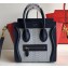 Celine Python Luggage Nano Bag Navy Blue
