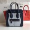Celine Python Luggage Micro Bag Navy Blue