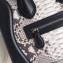 Celine Python Luggage Micro Bag Gray