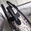 Celine Python Luggage Micro Bag Gray