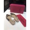 Valentino Rockstud Sheepskin Slingback Ballet Flats Black
