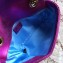 Gucci GG Marmont Matelassé Chevron Shoulder Mini Bag 446744 Metallic Fuchsia 2019
