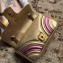 Gucci GG Marmont Matelassé Chevron Shoulder Mini Bag 446744 Metallic Gold 2019