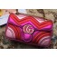 Gucci GG Marmont Matelassé Chevron Shoulder Small Bag 443497 Metallic Fuchsia 2019
