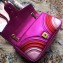 Gucci GG Marmont Matelassé Chevron Shoulder Small Bag 443497 Metallic Fuchsia 2019