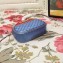 Gucci Laminated Leather Small Bag 510388 Metallic Red/Blue 2019