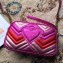 Gucci GG Marmont Matelassé Chevron Shoulder Small Bag 447632 Metallic Fuchsia 2019