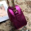 Gucci GG Marmont Matelassé Chevron Shoulder Small Bag 447632 Metallic Fuchsia 2019