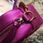Gucci GG Marmont Matelassé Chevron Shoulder Small Bag 447632 Metallic Fuchsia 2019