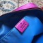Gucci GG Marmont Matelassé Chevron Shoulder Small Bag 447632 Metallic Fuchsia 2019