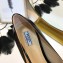 Prada Mid-Heel Pumps Black with Bow 2019