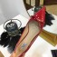 Prada Ballerinas Flats Red with Bow 2019