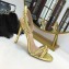 Valentino Heel 10cm Rockstud Around Sandals Gold 2019