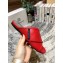 Givenchy Crossover Logo Flat Sandals Red 2019