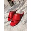 Givenchy Crossover Logo Flat Sandals Red 2019