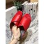 Givenchy Crossover Logo Flat Sandals Red 2019