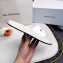 Balenciaga Slides Sandals Logo White