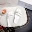 Balenciaga Slides Sandals Logo White