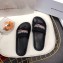 Balenciaga Slides Sandals Political Campain Logo Black