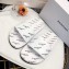 Balenciaga Slides Sandals All Over Logo White
