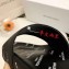 Balenciaga Slides Sandals All Over Logo Black