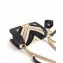 Chanel Embroidered Calfskin/Lurex Boy Small Flap Bag Black 2019