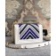 Chanel Embroidered Calfskin/Lurex Boy Small Flap Bag White 2019