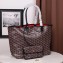Goyard Saint Louis Claire Vois Tote PM Bag Black/Red 2019