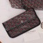 Goyard Saint Louis Claire Vois Tote PM Bag Black/Red 2019