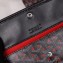 Goyard Saint Louis Claire Vois Tote PM Bag Black/Red 2019