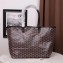 Goyard Saint Louis Claire Vois Tote PM Bag Black/Red 2019