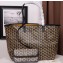Goyard Saint Louis Claire Vois Tote PM Bag Black/Yellow 2019