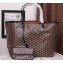 Goyard Saint Louis Claire Vois Tote GM Bag Black/Orange 2019