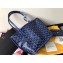 Goyard Anjou Reversible Tote Mini Bag Blue
