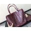Goyard Anjou Reversible Tote Mini Bag Burgundy