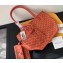 Goyard Anjou Reversible Tote Mini Bag Orange