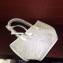 Goyard Anjou Reversible Tote Mini Bag White
