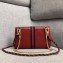 Gucci Web Rajah Small Shoulder Bag 570145 Red 2019