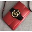 Gucci Arli Small Shoulder Bag 550129 Red/Black 2019