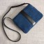 Gucci Suede Arli Medium Shoulder Bag 550126 Blue 2019