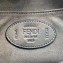 Fendi Round Stitched Saddle Bag Black 2019