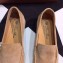 Loro Piana Suede Summer Walk Moccasin Nude