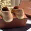 Loro Piana Suede Summer Walk Moccasin Nude